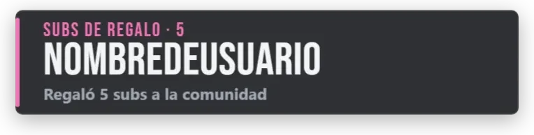 Subs de regalo, pack Esencial
