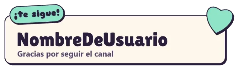 Nuevo seguidor, pack Malvavisco